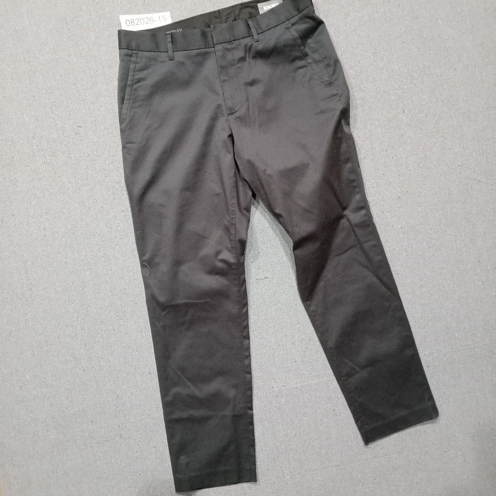 Bonobos Tuesday Chino Pants Mens 31x30 Black Athletic Fit Stretch Trousers